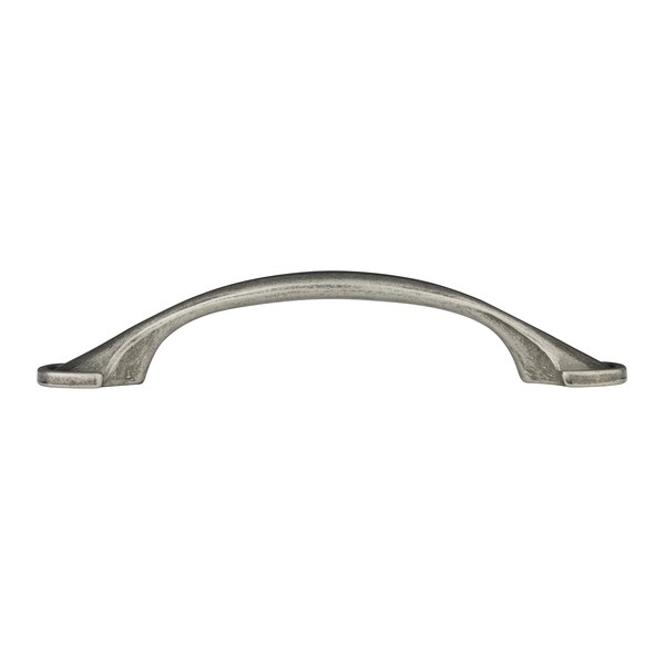 Richelieu 3-3/4 in. (96 mm) Center-to-Center Natural Iron Traditional Drawer Pull - BP198396908