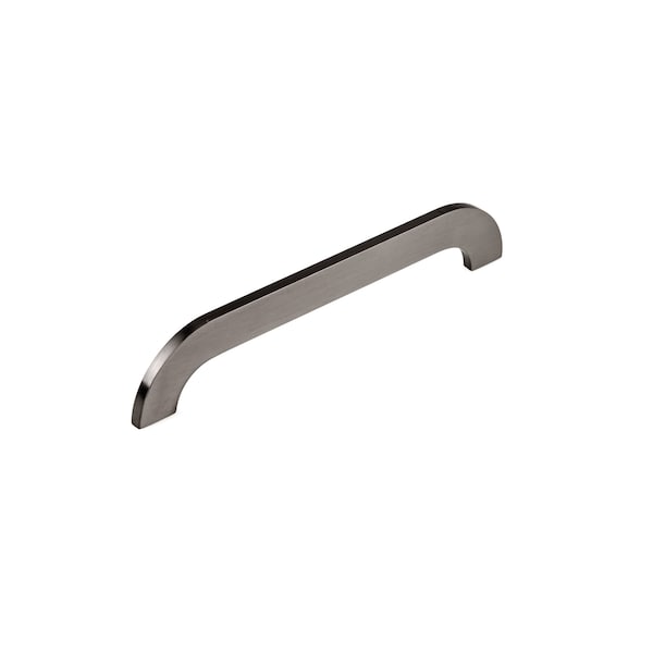 Richelieu 7 9/16 in (192 mm) Center-to-Center Brushed Black Nickel Contemporary Cabinet Pull - 738119292