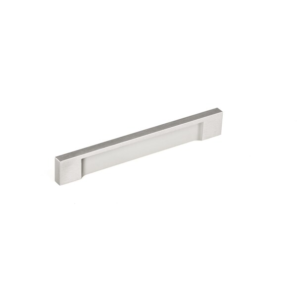 Richelieu 5 1/16 in (128 mm) Center-to-Center Stainless Steel Contemporary Drawer Pull - BP13101128170