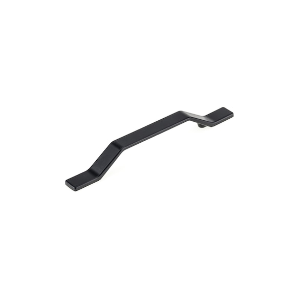 Richelieu 5 1/16 in (128 mm) Center-to-Center Matte Black Contemporary Cabinet Pull - BP7265128900