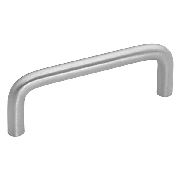 Hickory Hardware Wire Pulls Collection Pull 3 Inch Center to Center Satin Chrome Finish - PW353-26D