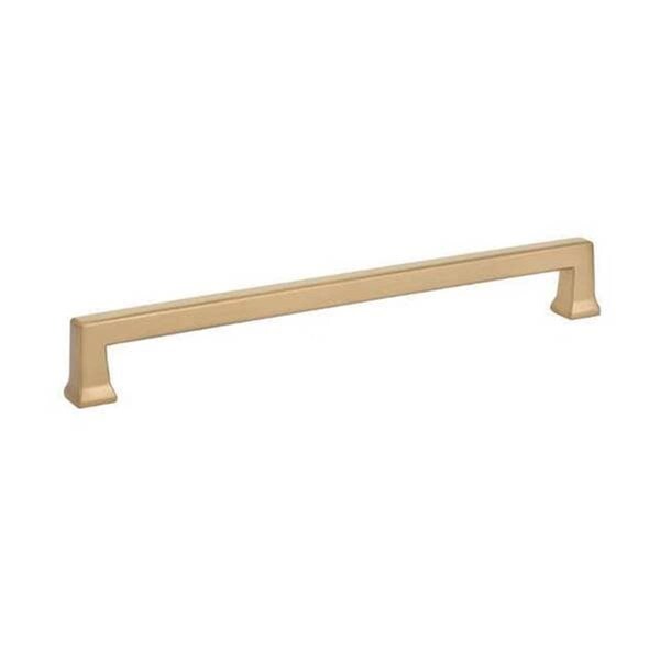 Patioplus 8 in. Alexander Cabinet Pull, Satin Brass - PA2054356
