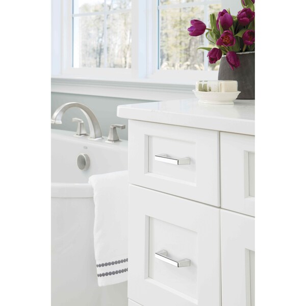Amerock Blackrock 3 in 76 mm Center-to-Center Polished Chrome Cabinet Pull - BP5527526