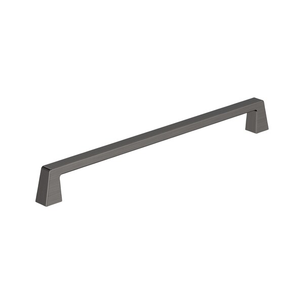 Amerock Blackrock 10-1/16 inch 256mm Center-to-Center Gunmetal Cabinet Pull - BP55283GM