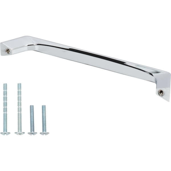 Designperfect 6-5/16'' Center-to-Center Handle Pull, Polished Chrome - DPA-S515PC