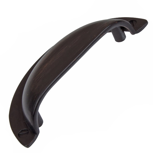 Gliderite Hardware 2-1/2 in. Center to Center Oil Rubbed Bronze Bin Pull - 4158-ORB, 25PK - 4158-ORB-25
