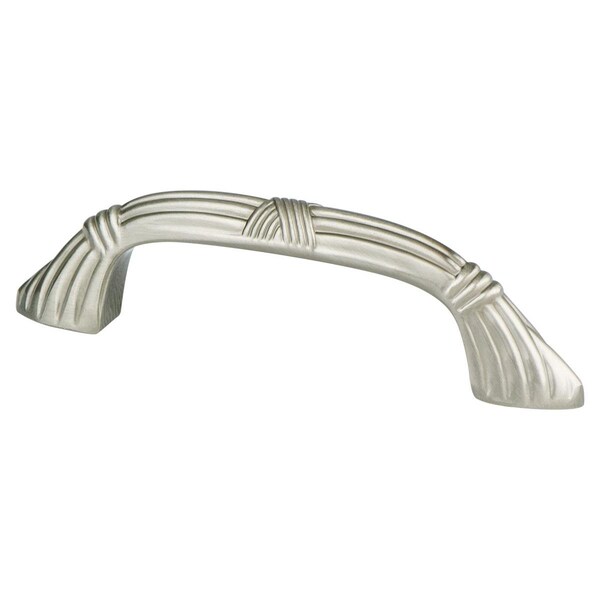 Berenson 3 in. CC Toccata Pull with Brushed Nickel - 8243-1BPN-P
