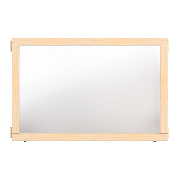Jonti-Craft KYDZ Suite Panel, T-height, 36 in. Wide, Mirror - 1512JCTMR