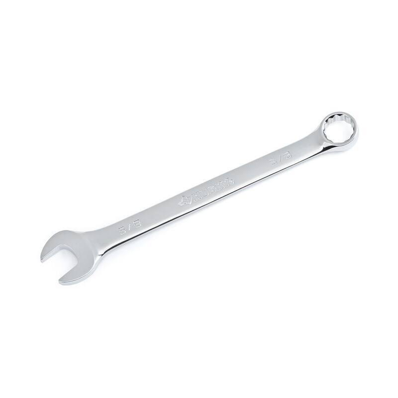 Husky 5/8 in. 12-Point SAE Full Polish Combination Wrench - HCW58-05