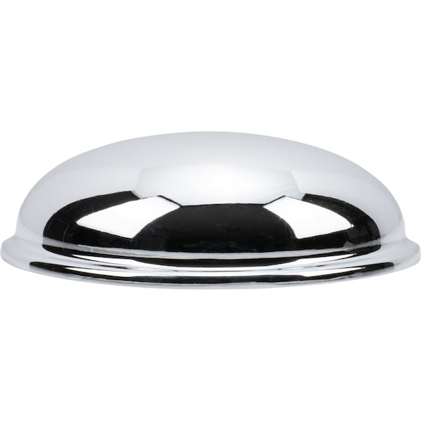 Designperfect 3'' Center-to-Center Cup Pull, Polished Chrome - DPA-C632PC