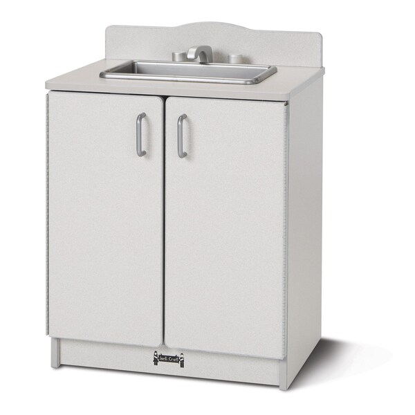 Jonti-Craft Rainbow Accents Culinary Creations Kitchen Sink, Gray - 2408JCWW000
