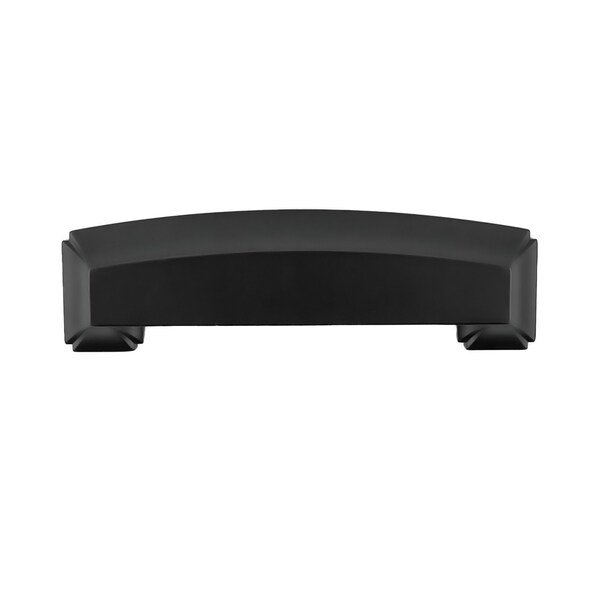 Hickory Hardware Cup Pull 3 Inch, 3-3/4 Inch (96mm), & 5-1/16 Inch (128mm) - P3234-MB