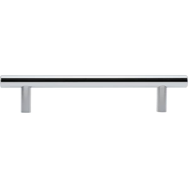 Designperfect 5-1/16'' Center-to-Center Cabinet Bar Pull, Polished Chrome, 25PK - DPA25T204PC