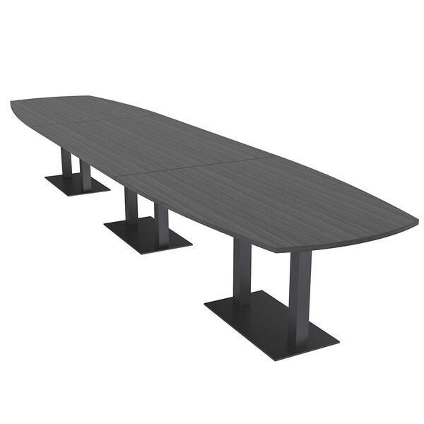 Skutchi Designs Arc Boat 45 in W, 144 in L, Grey - HAR-ABOT-48X144-DOU.BK-WA7949