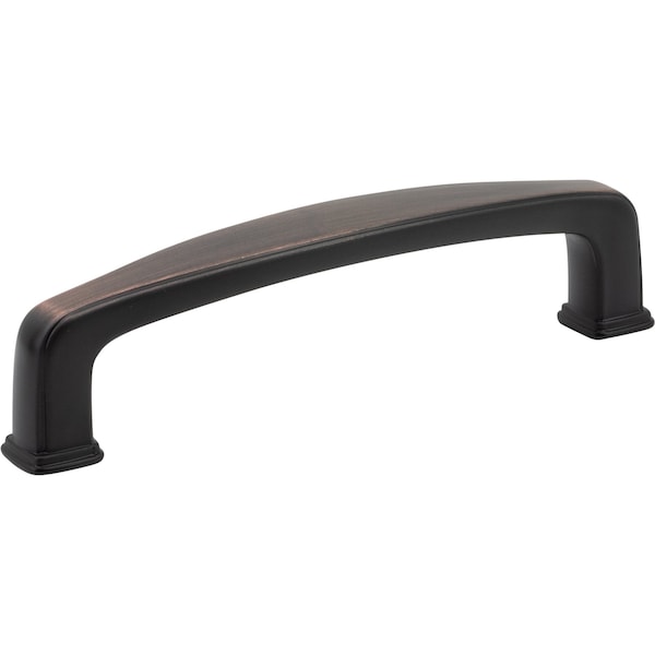 Designperfect 3-3/4'' Center-to-Center Square Cabinet Pull, Brushed Oil Rubbed Bronze, 25PK - DPA25S873ORB