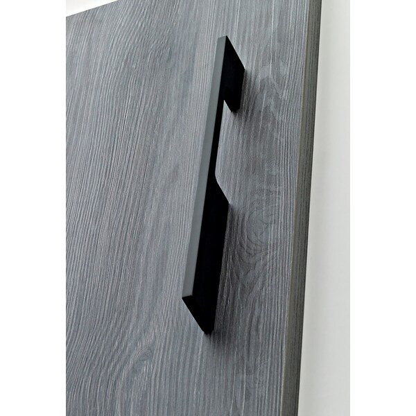 Richelieu 18-7/8 in. (480 mm) Center-to-Center Brushed Nickel Contemporary Drawer Pull - BP720480195