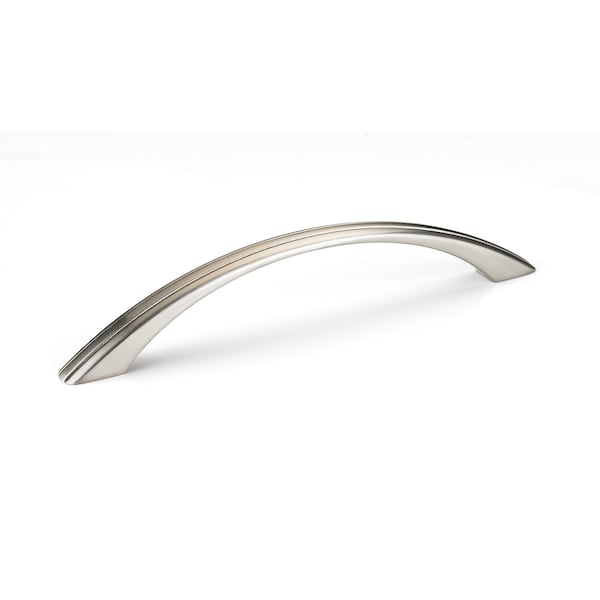 Richelieu 5-1/16 in. (128 mm) Center-to-Center Brushed Nickel Traditional Drawer Pull - BP391458195
