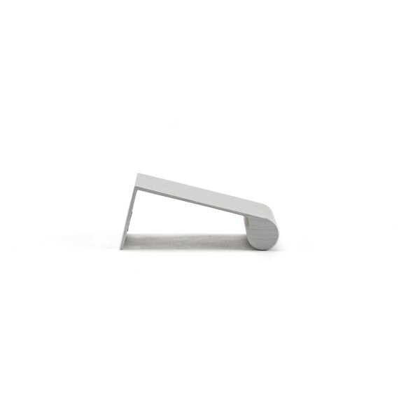Richelieu 1 in (25 mm) Center-to-Center Aluminum Contemporary Edge Cabinet Pull - BP96962510