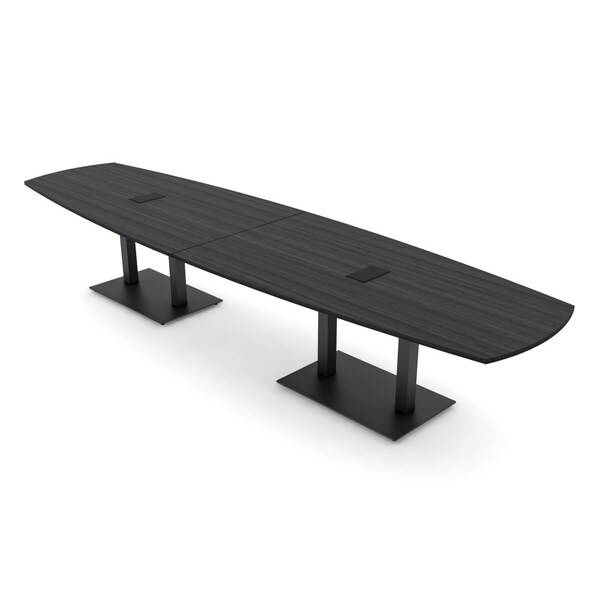 Skutchi Designs Arc Boat 45 in W, 168 in L, Grey - HAR-ABOT-48X168-DOU.BK-WA7949-EBLK