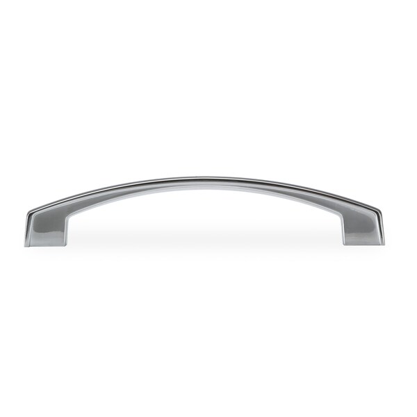 Richelieu 5-1/16 in. (128 mm) Center-to-Center Chrome Transitional Drawer Pull - BP8252128140