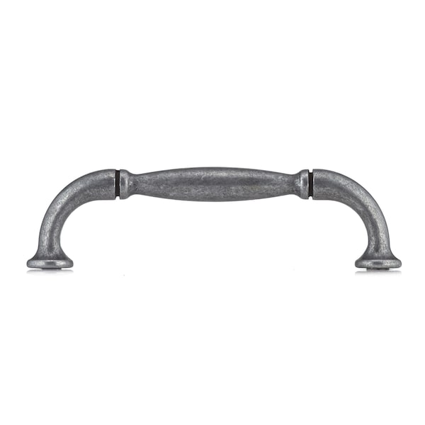Richelieu 3-3/4 in. (96 mm) Center-to-Center Wrought Iron Traditional Drawer Pull - BP2373796907