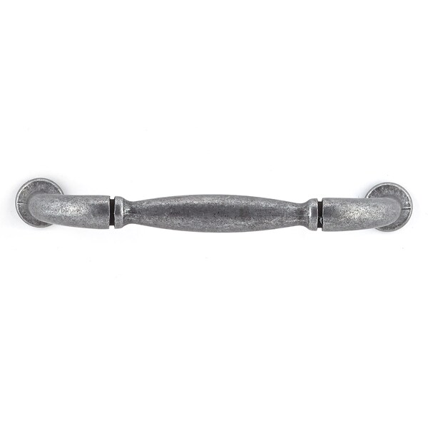 Richelieu 3-3/4 in. (96 mm) Center-to-Center Wrought Iron Traditional Drawer Pull - BP2373796907