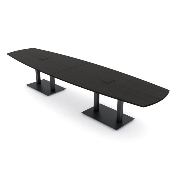 Skutchi Designs Arc Boat 45 in W, 168 in L, Black - HAR-ABOT-48X168-DOU.BK-U999ST19-EBLK