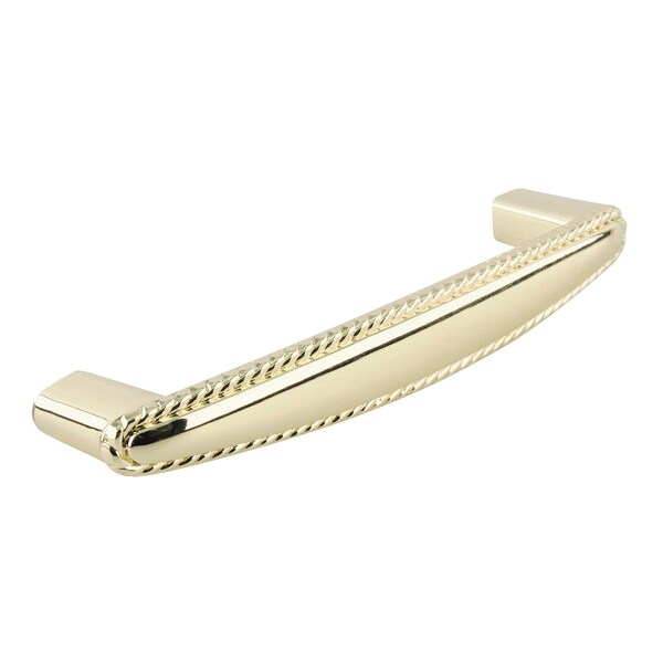 Amerock Cabinet Bar Pull 3-3/4 in. Center To Center For All Type Of Cabinet Hardware Polished Brass - BP530043
