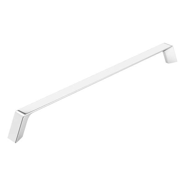 Richelieu 10 1/8 in (256 mm) Center-to-Center Chrome Contemporary Cabinet Pull - BP7348256140