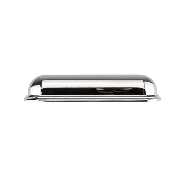 Richelieu 5 1/16 in (128 mm) Center-to-Center Polished Nickel Transitional Drawer Pull - 6574128180