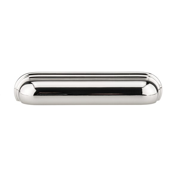 Richelieu 5 1/16 in (128 mm) Center-to-Center Polished Nickel Transitional Drawer Pull - 6574128180