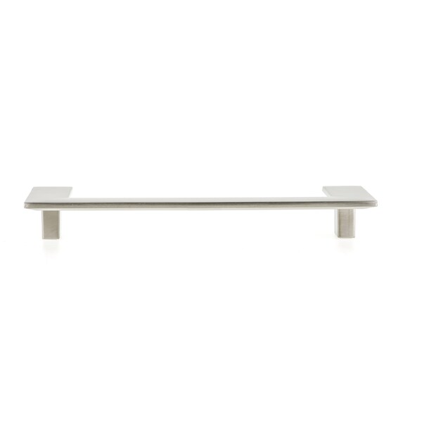 Richelieu 6 5/16 in (160 mm) Center-to-Center Brushed Nickel Contemporary Drawer Pull - BP8742160195