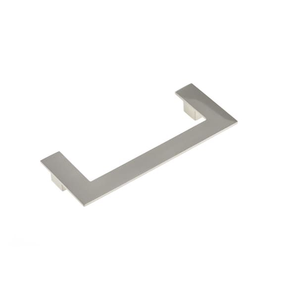 Richelieu 6 5/16 in (160 mm) Center-to-Center Brushed Nickel Contemporary Drawer Pull - BP8742160195