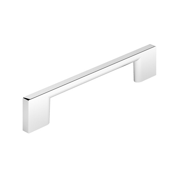 Richelieu 5 1/16 in (128 mm) Center-to-Center Chrome Contemporary Drawer Pull - BP8160128140