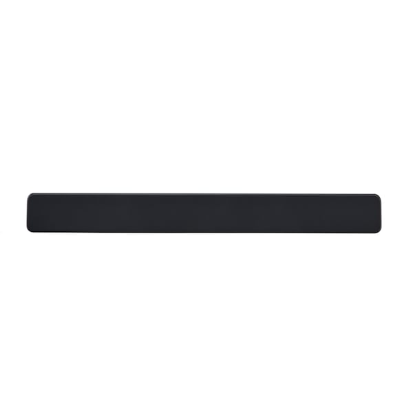 Richelieu 10 1/8 in (256 mm) Center-to-Center Matte Black Contemporary Cabinet Pull - 7888256900
