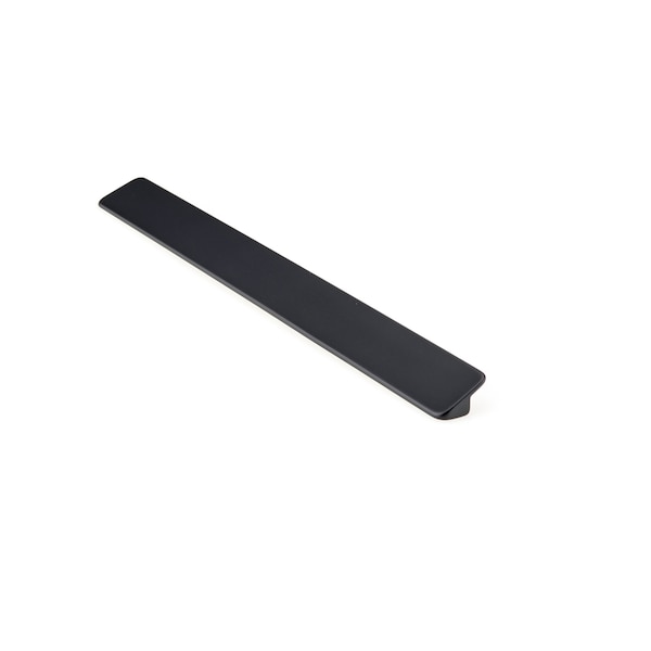 Richelieu 10 1/8 in (256 mm) Center-to-Center Matte Black Contemporary Cabinet Pull - 7888256900