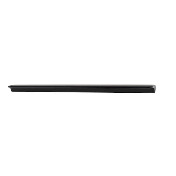 Richelieu 10 1/8 in (256 mm) Center-to-Center Matte Black Contemporary Cabinet Pull - 7888256900