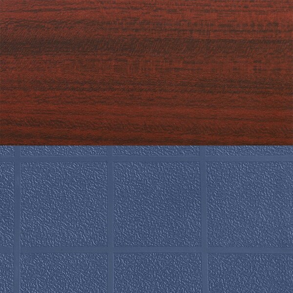 Regency Tables > Height Adjustable > Round Mobile Table & Chair Sets, 36 W, 36 L, 23-34 H, Mahogany - TB36RNDMHAPCBK40NV