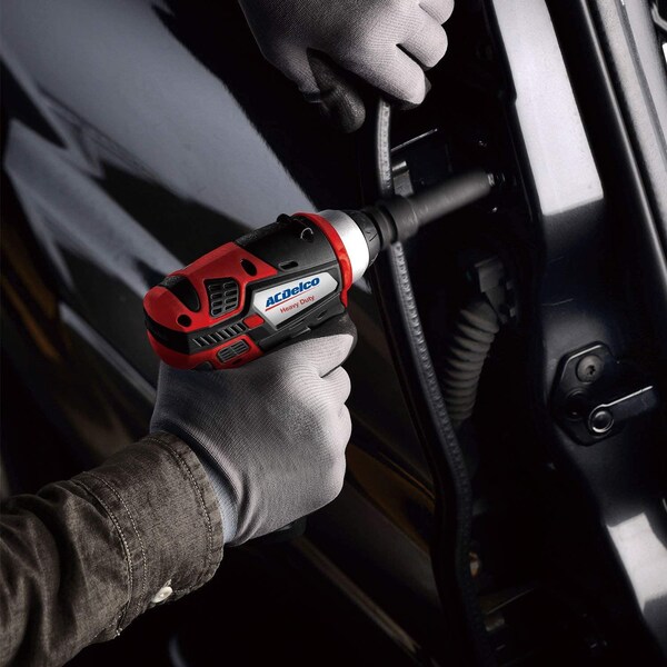Acdelco G12 3/8" Cordless Impact Wrench 90ft-lbs, 2-Battery Kit - ARI12104P