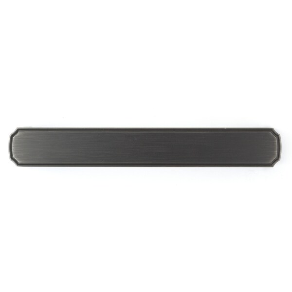 Richelieu 5-1/16 in. (128 mm) Center-to-Center Antique Nickel Transitional Drawer Pull - BP770128143