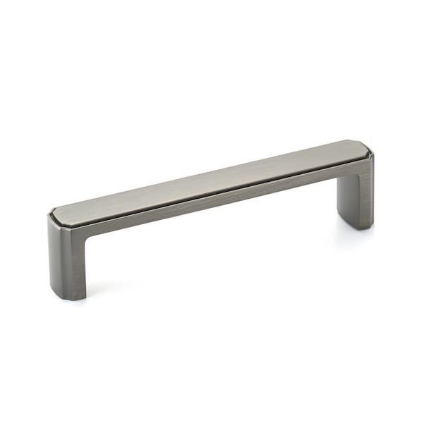 Richelieu 5-1/16 in. (128 mm) Center-to-Center Antique Nickel Transitional Drawer Pull - BP770128143