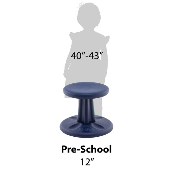 Kore Design Pre-School Wobble Chair 12in Dark Blue - 125