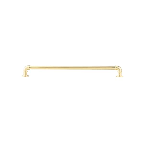 Richelieu 12 5/8 in (320 mm) Center-to-Center Satin Brass Eclectic Drawer Pull - BP2209320160