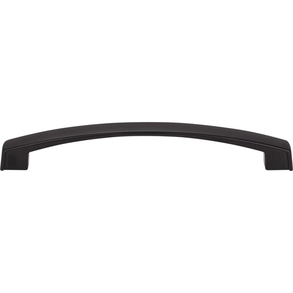 Jeffrey Alexander 160 mm Center-to-Center Matte Black Merrick Cabinet Pull - 549-160MB