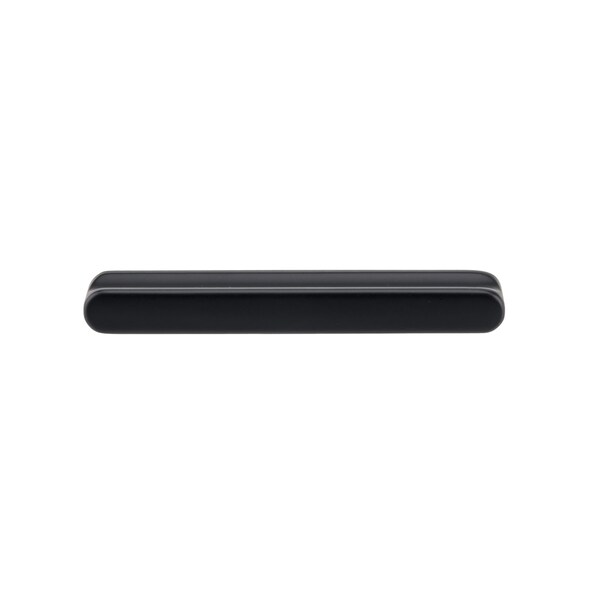 Richelieu 2 1/2 in to 3 3/4 in (64 mm to 96 mm) Center-to-Center Matte Black Contemporary Cabinet Pull - 788696900