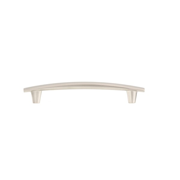 Richelieu 6-5/16 in. (160 mm) Center-to-Center Brushed Nickel Contemporary Drawer Pull - BP2323160195