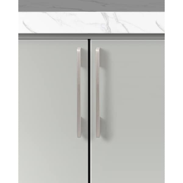 Sapphire Medi 5 in. Center-to-Center Modern Closet Door Handle (5-Pack) - U183-128-AAB-5