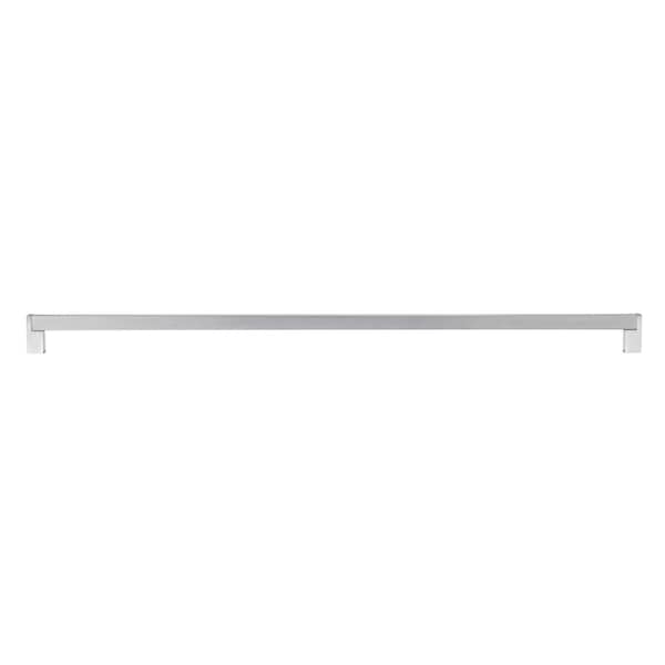 Richelieu 22-11/16 in. (576 mm) Center-to-Center Brushed Nickel Contemporary Drawer Pull - BP520576195