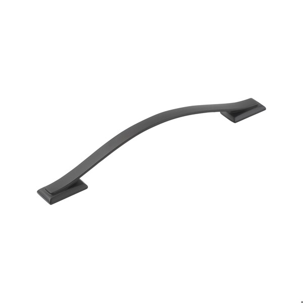 Hickory Hardware Dover Collection Pull 6-5/16 Inch 160mm Center to Center Matte Black Finish - H078773MB