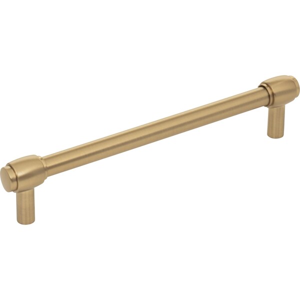 Jeffrey Alexander 160 mm Center-to-Center Satin Bronze Hayworth Cabinet Bar Pull - 885-160SBZ